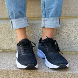 Sneakers ACTIVE black str. 36-41