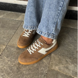 Sneakers FREAK OUT taupe ruskind str 36-41