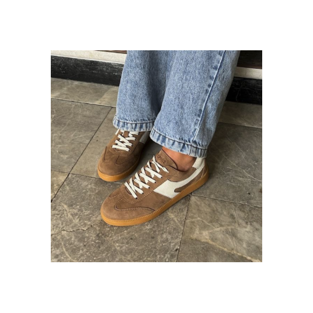 Sneakers FREAK OUT taupe ruskind str 36-41