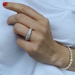 Fingerring SUKI sterling slv