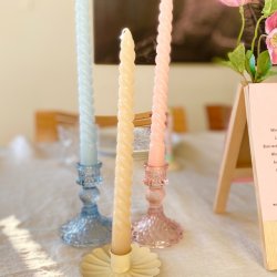 Starinlys snoede pastel farver 25 cm