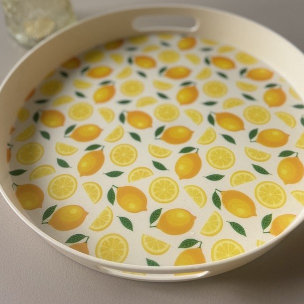 Bakke citron picnic Dia. 34,50 cm