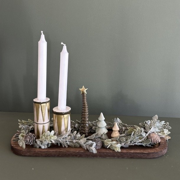 Deko bakke 45 x 16 cm tr