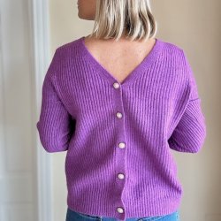 Cardigan pearl button 