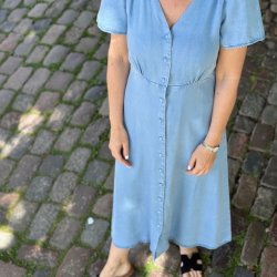 Denim kjole ROME 100% lyocell str. 34-42 