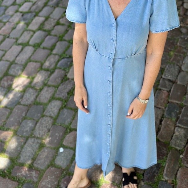 Denim kjole ROME 100% lyocell str. 34-42 