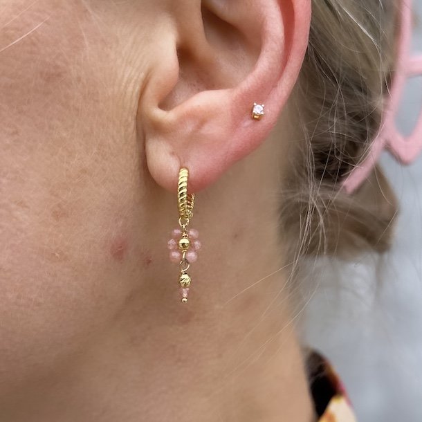 restik mini kaya pastel 2mm - forgyldt slv zirkonia