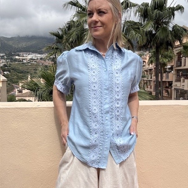 Bluse VERA viskose str. S-XL