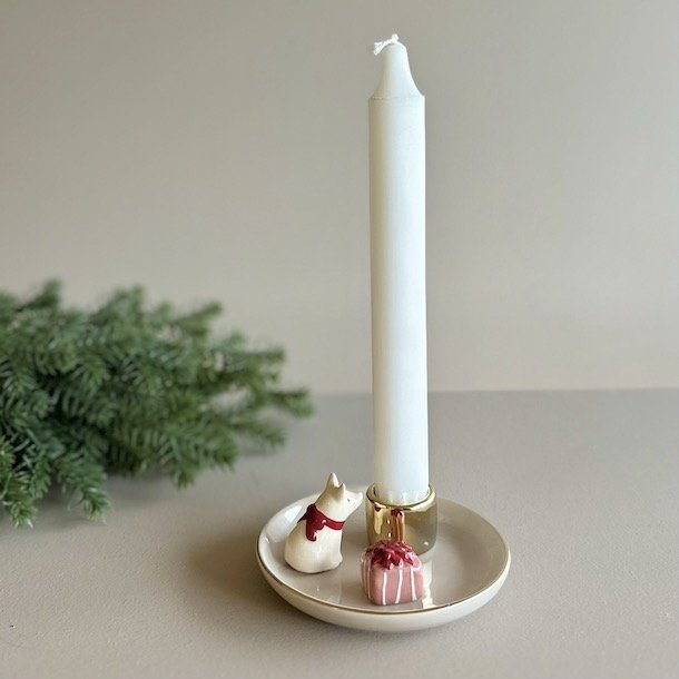 Lysestage til 2 cm kronelys