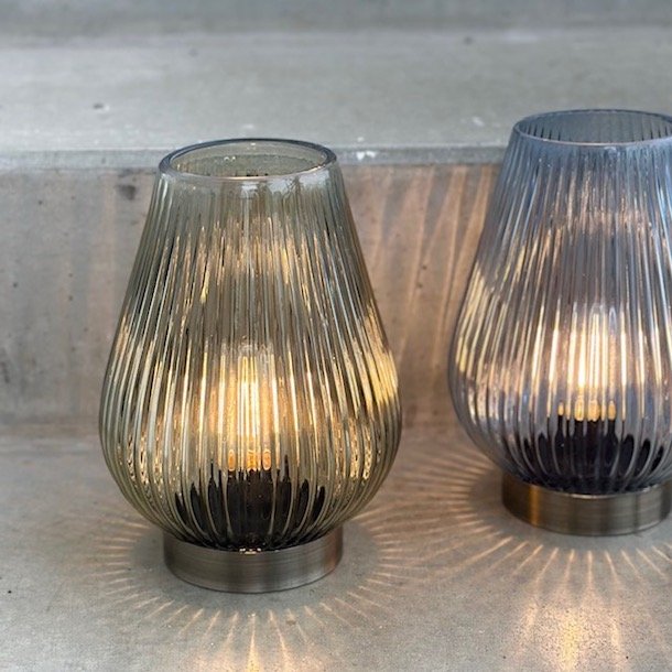 Lampe LED Glas
