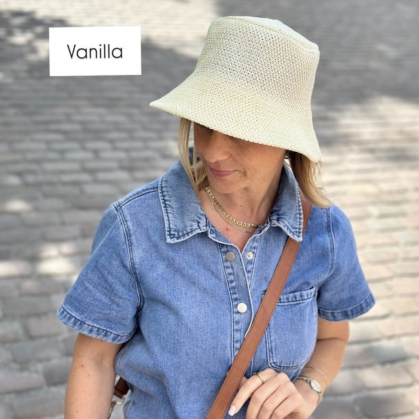 Sommer bllehat hklet natur materiale