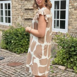 Sommer kjole viskose str. M-XXL