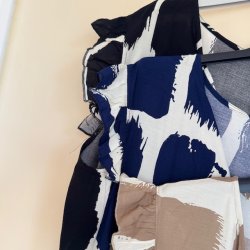 Sommer kjole viskose str. M-XXL