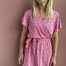 Blomster Kjole mini viskose