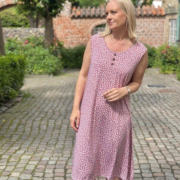 Sommer kjole marguerit str m-xxl
