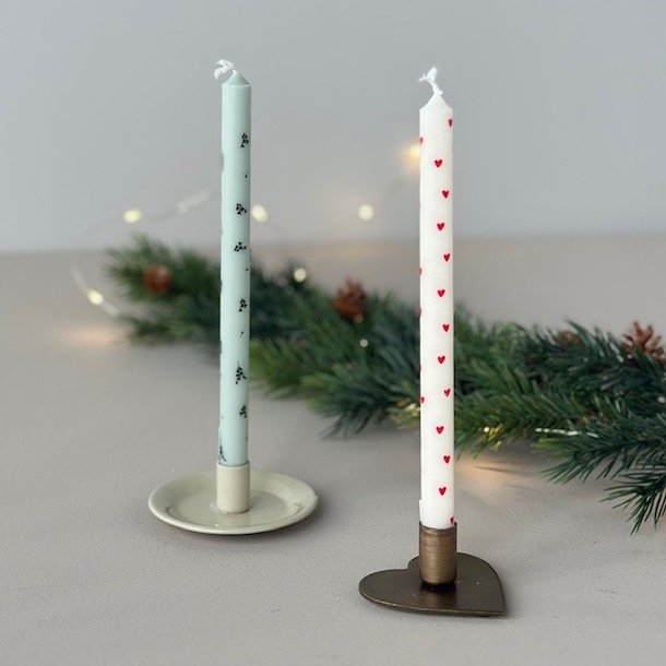 Kertelys jul stearin svanemrket D 1,3 cm