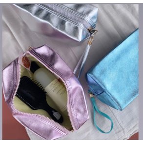 Kosmetiktaske metallic