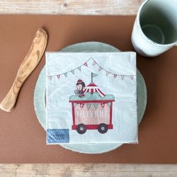 Servietter flag 3-lags papir 20stk