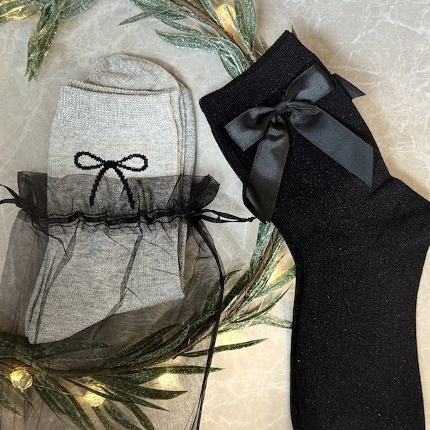 Glimmer strmper med sljfe 2 pak Str. 35-41