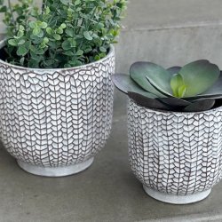 Skjuler offwhite/gr Keramik