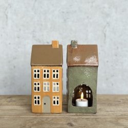 Hus til fyrlys, H20 keramik