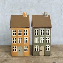 Hus til fyrlys, H20 keramik