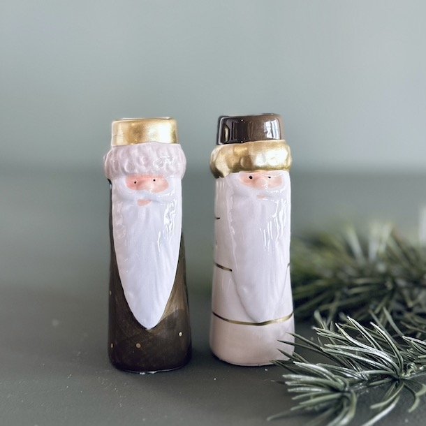 Vase julemand  D3,6x10,5cm keramik