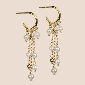 restik creol WENDY m. kde og perler forgyldt