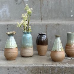 Vase half glace Keramik