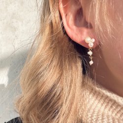 restikker bubbels short forgyldt slv