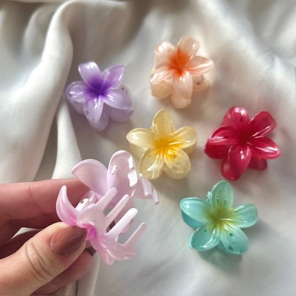 Mini hrklemme med blomster SUMMER