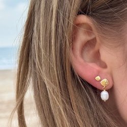 restikker SHELLY PEARL forgyldt slv