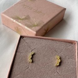 restikker VIMS UP THE EAR Forgyldt Slv