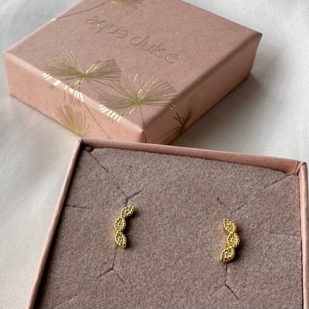 restikker VIMS UP THE EAR Forgyldt Slv