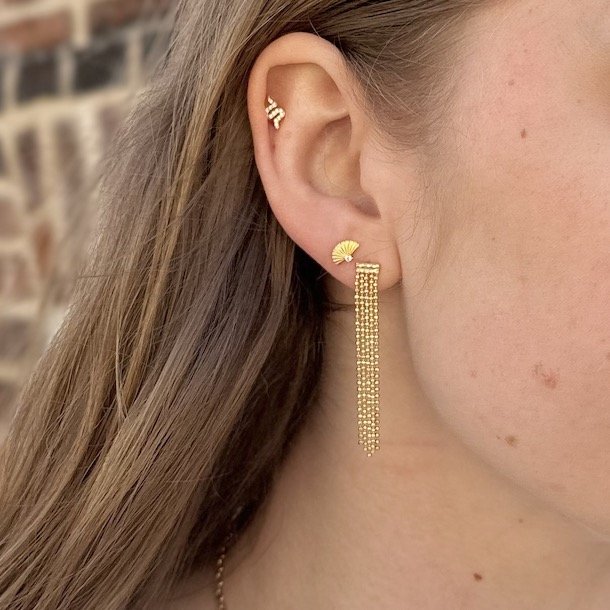 restikker DARLING SNAKE Forgyldt Slv