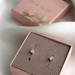 restikker BIG KAYA CLEAR sterling slv