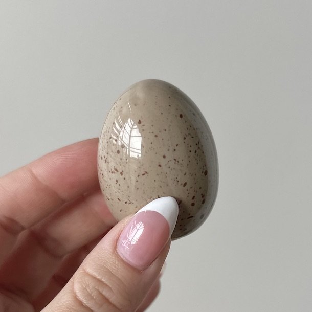 Pskeg dekoration beige