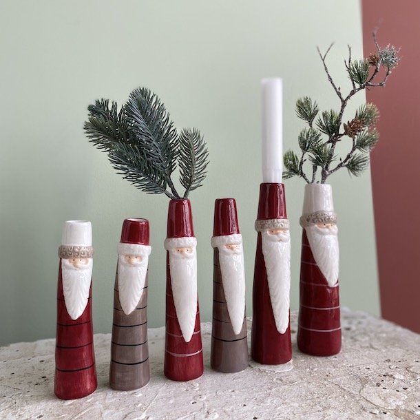 Vase julemand mellem Keramik