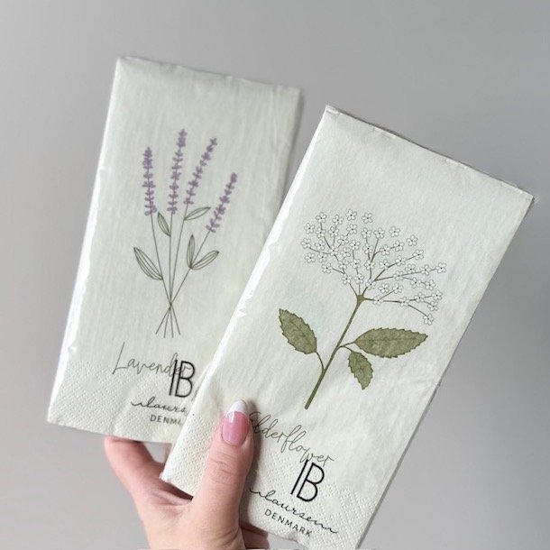 Serviet flower 3-lags papir