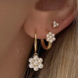 restik Tulia blossom Forgyldt slv