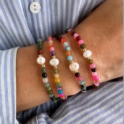 Spansk armbnd med elastik