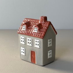 Hus til fyrfadslys Keramik