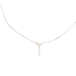  Halskde BUBBLES CHAIN sterling slv