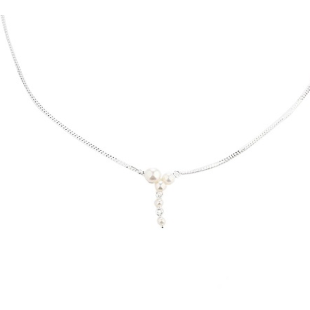  Halskde BUBBLES CHAIN sterling slv