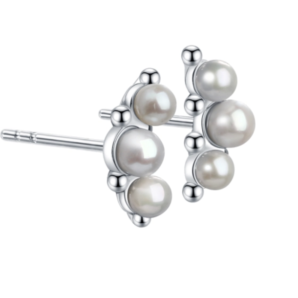 restikker PAGE tripple pearl sterling slv