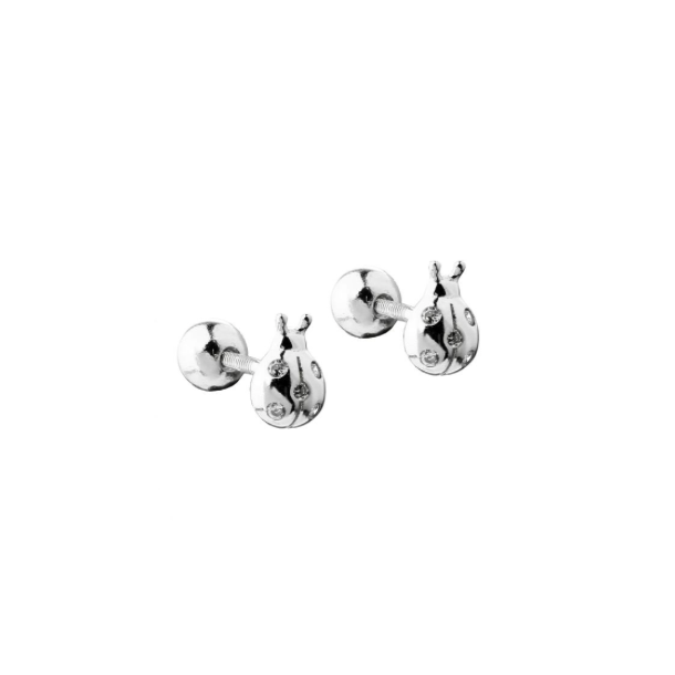 �rering EILA LADYBUG s�lv