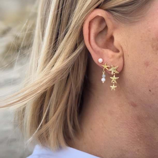 restikker STELLA LONG Forgyldt slv