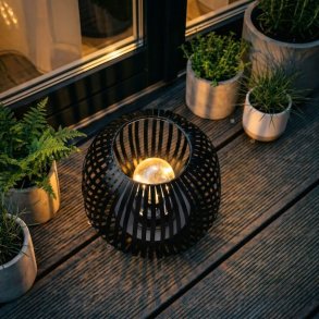 Solar lanterne med p�re 20 cm