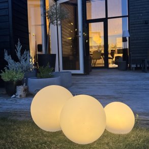 LED lampe LIFTON LARGE s�t af 3 - 20/25/30 cm