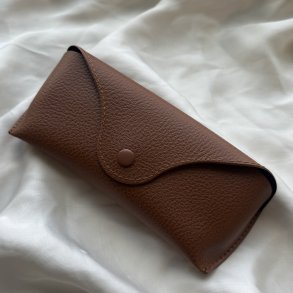 Brilleetui icon cognac 